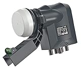 Quad LNB + terrestrisch mit Klemme | LNB Antennen-/Satellitenausrüstung, 1 x Qty – VK5T