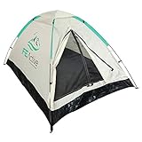 FE Active – Zelt für 1 bis 2 Personen mit Fliegengitter am Eingang, schnell und einfach aufgebaut, wasserabweisend für Zelten, Rucksackurlaub, Wandern, Radtouren | In Kalifornien, USA entw