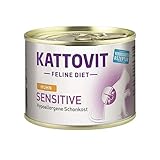 Kattovit Feline Diet Sensitive Huhn 12x185g