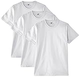 Fruit of the Loom Herren T-Shirt, 3er Pack, Gr. Large, Weiß