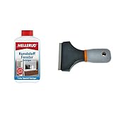 MELLERUD Kunststoff Fenster Reiniger 1,0 L, 2001001544 & Avit AV12021 Universal-Schab