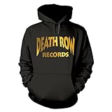 Tee Shack Death Row Records Drr 30Th Logo (Foil Print) offiziell Männer Kapuzenpullover (Small)
