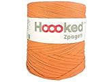 Hoooked Zpagetti T-Shirt-Garn, Baumwolle, 120 m, 700 g, Hellorang