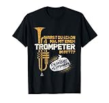 Blasmusik Lustiger Spruch Trompeter Geschenk Trompete T-S