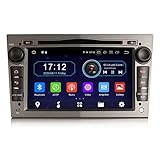 Erisin Android 10.0 7' Autoradio für OPEL Antara Astra Combo Corsa Meriva Signum Vectra Vivaro Zafira Unterstützt DAB+ Navi Carplay DVD Bluetooth WiFi A2DP RDS FM/AM DVB-T2 OBD PX30 2GB RAM+16GB ROM
