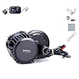 BAFANG BBSHD 1000W 48V 52V Mittelmotor Elektrofahrrad Umbausatz Display Kit Ebike, Optionaler Hailong Akku 17,5Ah/18Ah, Gepäckträgerakku 17,5