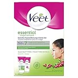 Veet Gesicht Haarentfernungs-Creme Set für sensible Haut mit Aloe Vera und Vitamin E, 2er Pack (2 x 50 ml)