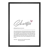 Himmelsflüsterer - Definition Poster & Kunstdrucke | Schwester Geschenk | Wandbilder Wohnzimmer | Geschenke für Schwester Geburtstag | Wanddeko Deko Wohnzimmer | DINA A5 ohne R