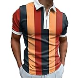 Kurzarmhemd Herren Gedrucktes Shirt Kurzarm Sommer T-Shirt Polos Shirts Golf Karohemd Hemd Umlegekragen Kusinesshemden Oversized Poloshirts Lolfhemden Hemden Coole Strandhemd F