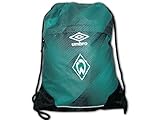 UMBRO Werder Bremen Gymsack grün SV Werder Turnbeutel Fanartikel SVW Sportb