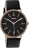 OOZOO Timepieces Damen Uhr - Armbanduhr Damen mit 20mm Lederarmband - Analog Damenuhr in rund C10824