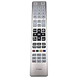 QINYUN CT-8040 Fernbedienung für Toshiba LED LCD 3D Fernseher 40T5445DG 48L5435DG 48L5441DG