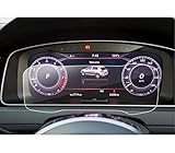 LFOTPP Golf 7 Facelift R GTD GTI GTE Golf Variant 12,3 Zoll Instrumententafel Schutzfolie - 9H Kratzfest Anti-Fingerprint Panzerglas Display