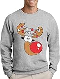 Green Turtle T-Shirts Lustiges Geschenk Rudolph Lichterkette Sweatshirt X-Large G