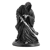 KU Syang Nordisch Retro Wizard Schwarze Figur Dunkle Ritter Figur für Hause Dekor Kunst Skulptur Harz Schwarze Reiter Fig