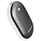 WOHOOH Wiederaufladbare Handwärmer Powerbank 5200mAh, Elektrische USB-Handheizung, tragbares Taschenhandwärmer für iPhone, Samsung, iPad, Handwärmer tragbar für Männer und Frauen,Beste Wintergeschenk