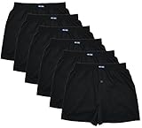 MioRalini 6 Herren Boxershorts in Klassischen Farben 100% Baumwolle Ohne Seitennaht Seamless Grösse 5-10, Set04, 4XL-10