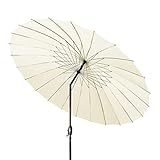 Derby Shanghai II 270 – Hochwertiger Alu Sonnenschirm ideal für den Garten – Witterungsbeständig – ca. 270 cm – N