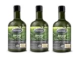 Mecitefendi Brennessel Shampoo 3x 400ml, Ideal für sehr dünnes, lebloses und fettiges Haar. Es hilft Haarausfall vorzubeugen Unisex Mega Sparpackung