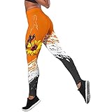 GEU Damen High Waist Leggings Jogginghose Schmetterling Drucken Sporthose Lange Hosen Sweatpants Freizeithose Trainingshose Laufhosen Streetw