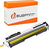 Bubprint Kompatibel Toner als Ersatz für HP 126A CE312A für Color Laserjet Pro CP1025 CP1025NW CP1026NW CP1020 100 Color MFP M175nw M175a M175 M275 M275nw Gelb