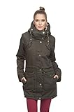 Ragwear Jacke Damen Clancy 1821-60039 Grün Green 5023, Größe:L