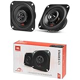 2 Lautsprecher kompatibel mit JBL STAGE2 424 koaxial 2 Wege Quadrat 10,00 cm 100 mm 4' 25 watt rms 150 watt max 4 ohm 88 dB spl Auto, EIN