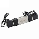 WNJ-TOOL, 1pc 4V120-06 Pneumatikventil 220V AC 1/8' Inneres Führer-Magnetventil 5 Ports 2 Positionen L