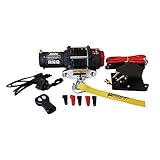 Powerwinch Elektrische Seilwinde 3500lbs ATV 12V 1587kg Funk Kunststoffseil 4x4