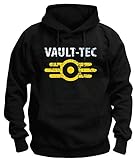 TShirt-People TSP Vault Tec Kapuzen-Sweatshirt Herren L Schw