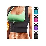 Guanghuansishe Damen Waist Trainer Corset Latex Corsage Bauchweg Taillenformer Waist Trainer Corset Sport Corsage Bauchweg Shapewear Unterbrust Mieder verstellbar Oberteil Body