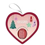 Essie Nagellack Geschenk für Weihnachten 'Herz', Mit Farblack für farbintensive Fingernägel, Nr. 427 maki me happy (Rot), 1 x 13,5