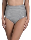 Feba Damen Hoch taillierte Bikinihose (Muster-572, 40)