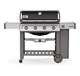 Weber Genesis II E-410 GBS Gasgrill, Silb