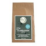 BIO Flohsamen gemahlen Biomond 500 g / naturbelassen / Rohkostqualität / glutenfrei / veg