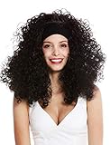 WIG ME UP - LM-153-ZA1 Perücke Damen Karneval Stirnband lang gelockt lockig voluminös Latina b