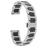 TRUMiRR 22mm Keramik Uhrenarmband Schnellspanner Armband kompatibel für Xiaomi Mi Watch, Amazfit GTR 2e, Huawei Watch 3/GT 2 Pro/GT 2 46mm, Samsung Gear S3/Galaxy Watch 46mm/Galaxy Watch3 45