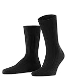 FALKE Herren Socken Teppich Im Schuh, Schurwolle, 1 Paar, Schwarz (Black 3000), 45-46 (UK 10-11 Ι US 11-12)