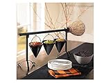 XIAOLIYU Halloween Snack Bowl Stand with Removable Basket Organiser, Halloween Fruit Basket Holder for Biscuit Dessert Snack Storage for Festival Wedding Christmas Decoration (A)