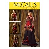 McCall 's Damen Schnittmuster 6911 Historisches Kostüm Bolero, Korsett, Rock & Überrock + Gratis Minerva Crafts Craft G