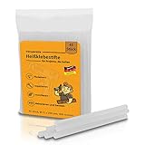 45 transparente Heißklebesticks Ø 11mm x 200mm ideal geeignet für Floristik, Basteln, Heimwerken, Reparaturen, DIY I universal Klebestifte für eine feste Verbindung!