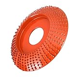 Schleifscheiben, 1 stücke Holz Winkel Schleifscheibe Schleifschneide Rotary Werkzeug Schleifscheibe Winkel Mühle Wolframkarbidbeschichtung Formierung 22mm (Farbe : Orange)