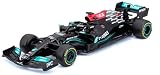 Bburago B18-38038H 1:43 F1 Mercedes AMG W12 E-Performance Hamilton, Verschiedene Motive und Farb