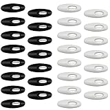 30 Stück Sicherheitsnadeln Schwarze Weiße Hijab Nadeln Sicherheit Hijab Pins Schals Sicherheitsnadeln Hijab Sicherheitsnadeln Kopftuch Pins Brosche Pins Für F