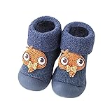 Stricken Baby Schuhe 6-12monate Mädchen Bodensocken Lauflernschuhe Mädchen Kleinkind Schuhe Jungen Sockenschuhe Krabbelschuhe Home Kinder Schuhe Babyschuhe Thermosock