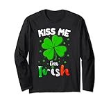 Lustiger St. Patrick's Day Kiss Me I'm Irish Lang