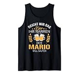 Mario Name Geschenk-Idee Geburtstag Lustiger Spruch Tank Top