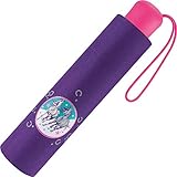 Scout Kinder Regenschirm Taschenschirm Schultaschenschirm mit großen Reflektionsflächen extra leicht Wild Horse/