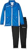 uhlsport Herren Essential Classic Anzug Trainingsanzug, azurblau/Weiß, L