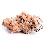 IAGONGC Raue Edelstein 1 stück selten natürlicher roh Indien zeolith Cluster unregelmäßige raue Stein kristall rockverzierungen protienten mineralische heilung Reiki (Color : Zeolite 15 30g)